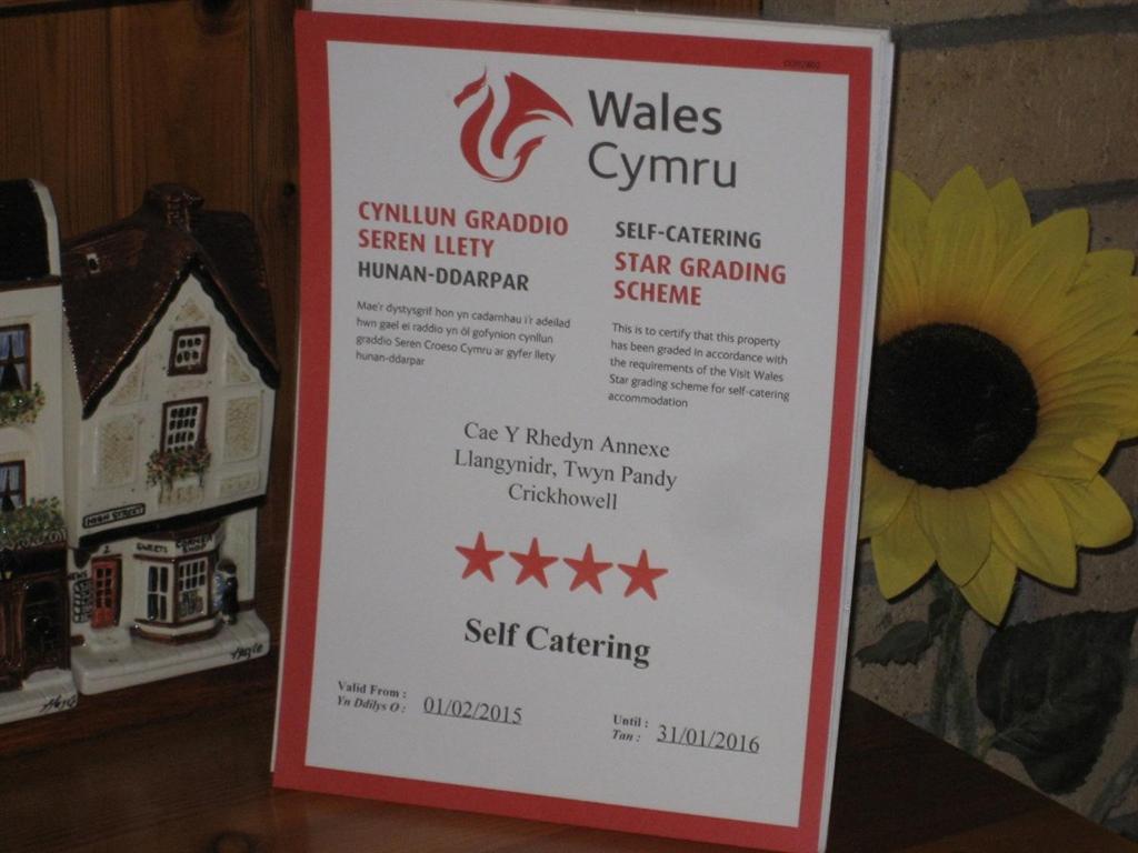 Cae Y Rhedyn Annexe Hotel Crickhowell Buitenkant foto